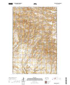 USGS US Topo 7.5-minute map for Silver Bow Lake MT 2020