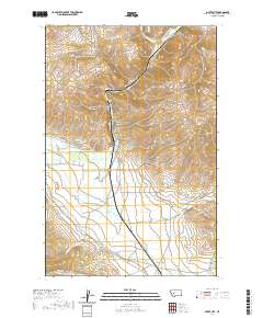 USGS US Topo 7.5-minute map for Silver City MT 2020