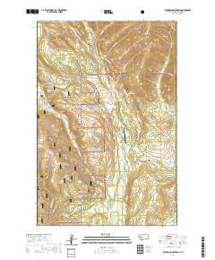 USGS US Topo 7.5-minute map for Silver King Mountain MT 2020
