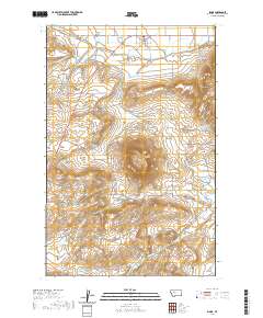 USGS US Topo 7.5-minute map for Simms MT 2020
