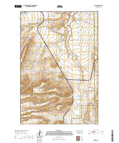 USGS US Topo 7.5-minute map for Sipple MT 2020