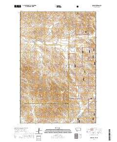 USGS US Topo 7.5-minute map for Skaar NE MTND 2020