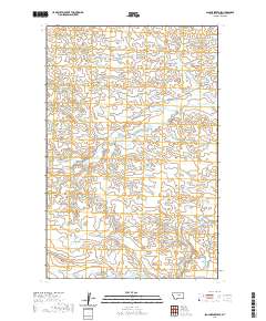 USGS US Topo 7.5-minute map for Sloan Reservoir MT 2020