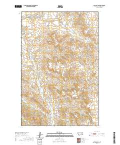 USGS US Topo 7.5-minute map for Smith Coulee MT 2020