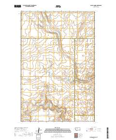 USGS US Topo 7.5-minute map for Sollid School MT 2020
