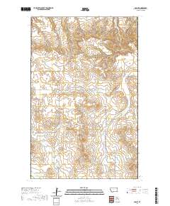 USGS US Topo 7.5-minute map for Soo NE MT 2020