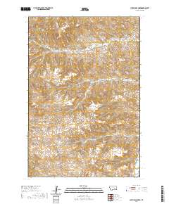 USGS US Topo 7.5-minute map for South Bear Creek MT 2020