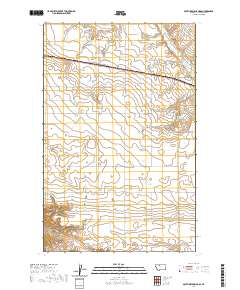 USGS US Topo 7.5-minute map for South Devon School MT 2020