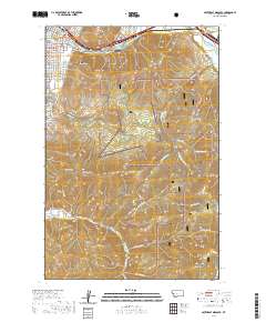 USGS US Topo 7.5-minute map for Southeast Missoula MT 2020