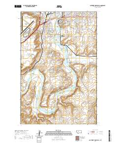 USGS US Topo 7.5-minute map for Southwest Great Falls MT 2020