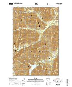 USGS US Topo 7.5-minute map for Spar Lake MT 2020