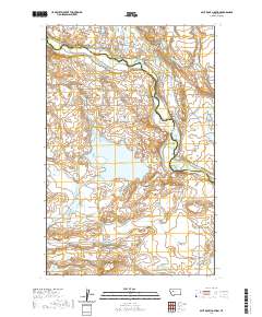 USGS US Topo 7.5-minute map for Split Rock Junction MT 2020