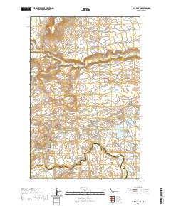 USGS US Topo 7.5-minute map for Split Rock Lake MT 2020