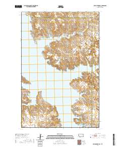 USGS US Topo 7.5-minute map for Spring Creek Bay MT 2020