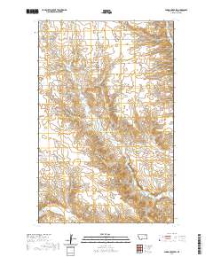 USGS US Topo 7.5-minute map for Spring Creek SW MT 2020