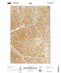 USGS US Topo 7.5-minute map for Spring Creek School MT 2020