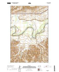 USGS US Topo 7.5-minute map for Sprole MT 2020