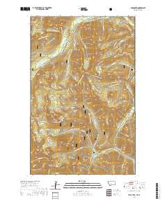 USGS US Topo 7.5-minute map for Stahl Peak MTBC 2020