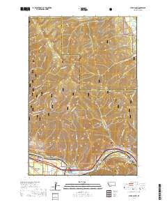 USGS US Topo 7.5-minute map for Stark South MT 2020