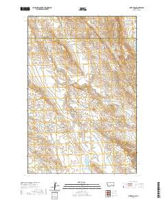 USGS US Topo 7.5-minute map for Steie Ranch MT 2020