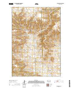 USGS US Topo 7.5-minute map for Stephens Hill MT 2020