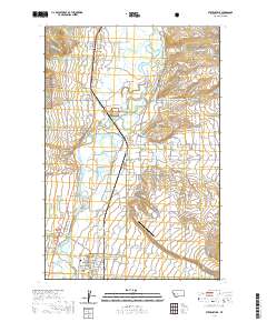 USGS US Topo 7.5-minute map for Stevensville MT 2020