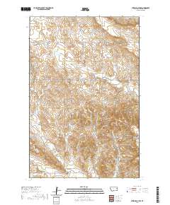 USGS US Topo 7.5-minute map for Stinking Coulee MT 2020