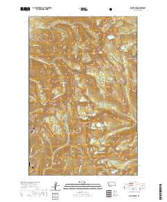 USGS US Topo 7.5-minute map for Stuart Peak MT 2020