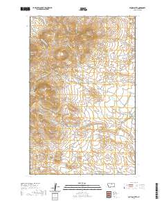 USGS US Topo 7.5-minute map for Suction Butte MT 2020
