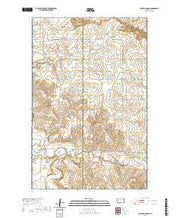 USGS US Topo 7.5-minute map for Sullivan Coulee MT 2020