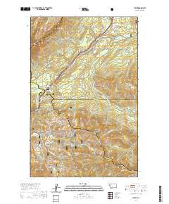 USGS US Topo 7.5-minute map for Summit MT 2020