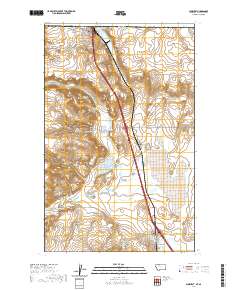 USGS US Topo 7.5-minute map for Sunburst MTAB 2020