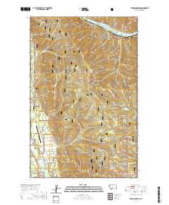 USGS US Topo 7.5-minute map for Swede Mountain MT 2020