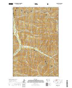 USGS US Topo 7.5-minute map for Sylvanite MT 2020