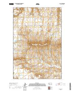 USGS US Topo 7.5-minute map for T L Gap MT 2020