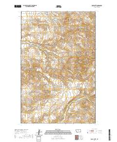 USGS US Topo 7.5-minute map for Table Butte MT 2020