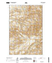 USGS US Topo 7.5-minute map for Table Butte MT 2020