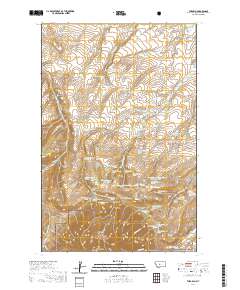 USGS US Topo 7.5-minute map for The Arch MT 2020