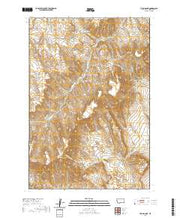 USGS US Topo 7.5-minute map for The Big Slide MT 2020