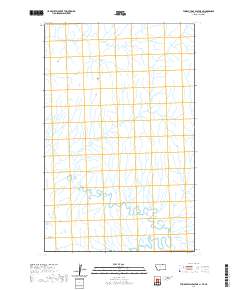 USGS US Topo 7.5-minute map for Thoeny Hills East OE N MTSK 2020