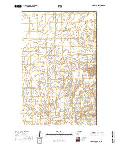 USGS US Topo 7.5-minute map for Thoeny Hills West MTSK 2020
