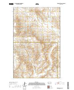 USGS US Topo 7.5-minute map for Thornwood Ranch MT 2020