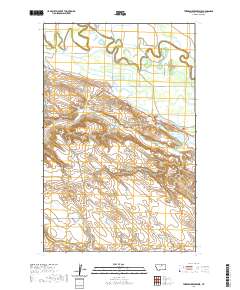 USGS US Topo 7.5-minute map for Threemile Reservoir MT 2020
