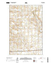 USGS US Topo 7.5-minute map for Tiber MT 2020