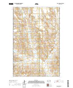 USGS US Topo 7.5-minute map for Todd Lakes SE MT 2020