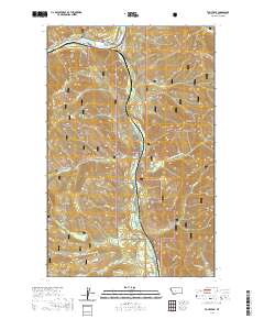 USGS US Topo 7.5-minute map for Tony Peak MT 2020
