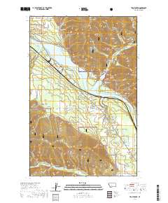 USGS US Topo 7.5-minute map for Trout Creek MT 2020