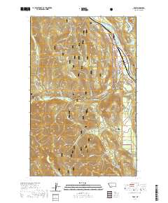 USGS US Topo 7.5-minute map for Troy MT 2020