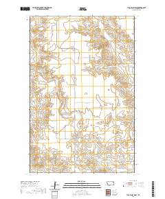 USGS US Topo 7.5-minute map for Tule Valley West MT 2020