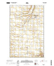 USGS US Topo 7.5-minute map for Turner MT 2020